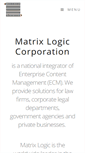 Mobile Screenshot of matrix-logic.com